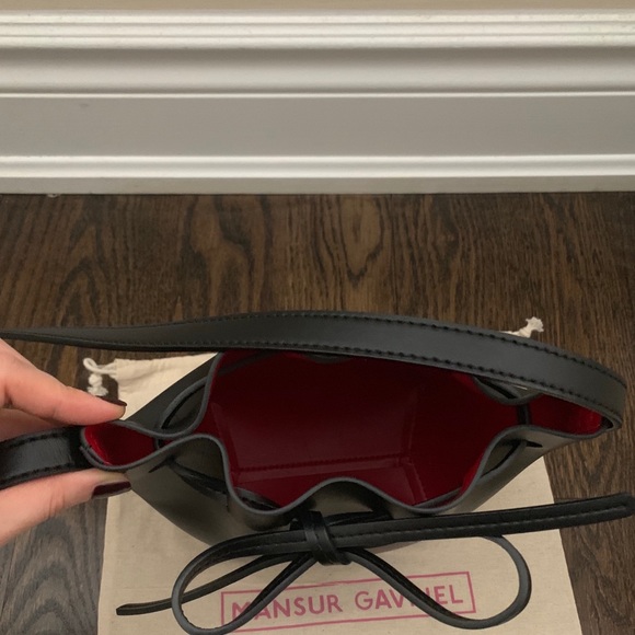 Authentic Mansur Gavriel mini mini bucket bag - Picture 3 of 5